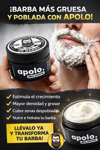 APOLO ESTIMULANTE BARBA 80 ML GEN