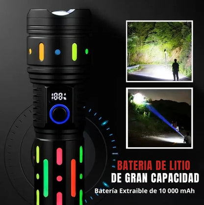 LINTERNA LANTUN RECARGABLE DE ALTA POTENCIA 🔦