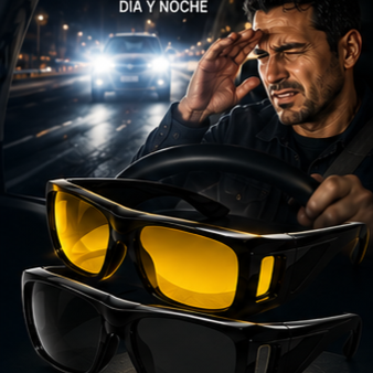 LENTES 2 EN 1 PARA CONDUCIR – VISIÓN DÍA Y NOCHE