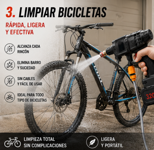 HIDROLAVADORA POTENCIA EXTREMA 320V