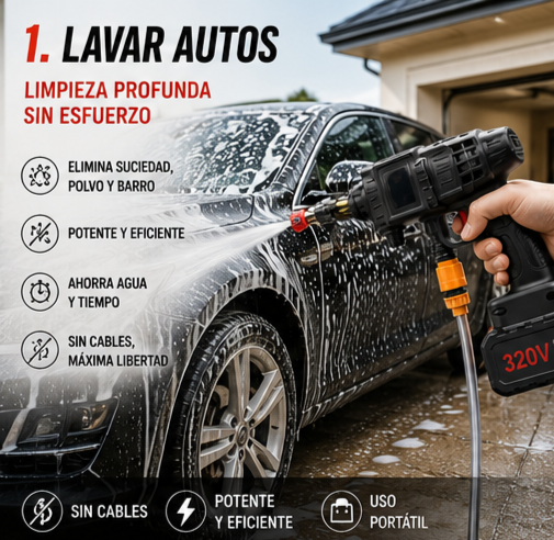HIDROLAVADORA POTENCIA EXTREMA 320V
