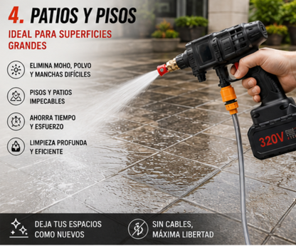 HIDROLAVADORA POTENCIA EXTREMA 320V