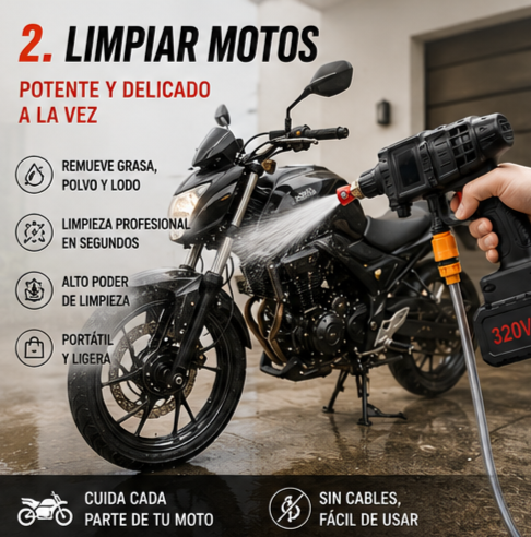 HIDROLAVADORA POTENCIA EXTREMA 320V
