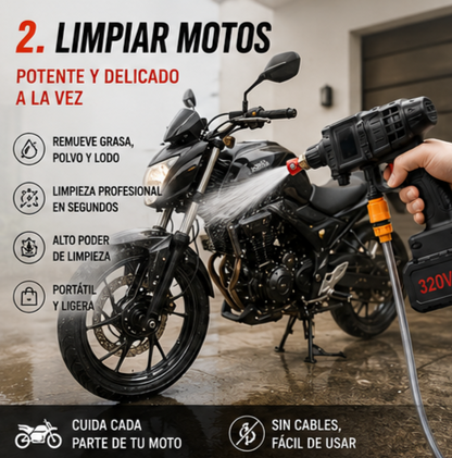 HIDROLAVADORA POTENCIA EXTREMA 320V