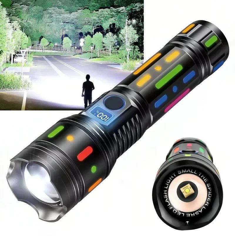 LINTERNA LANTUN RECARGABLE DE ALTA POTENCIA 🔦